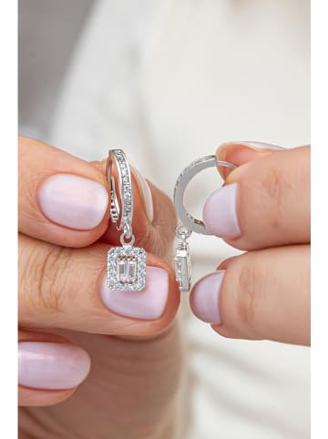 Lodie Silver Srebrne kolczyki z kamieniami ozdobnymi