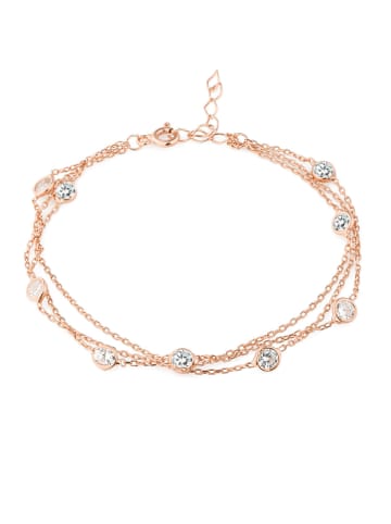 Lodie Silver Zilveren armband met edelstenen