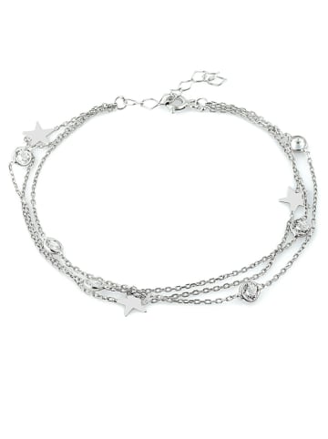 Lodie Silver Zilveren armband met edelstenen