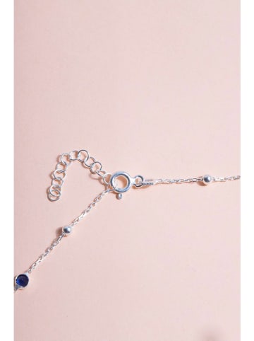 Lodie Silver Zilveren ketting met edelstenen - (L)43 cm