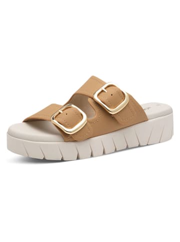 s.Oliver Slippers lichtbruin