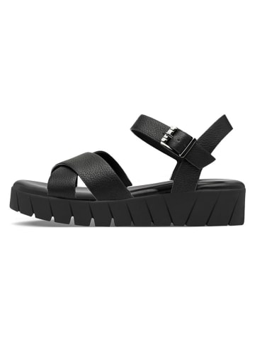 s.Oliver Sandały w kolorze czarnym