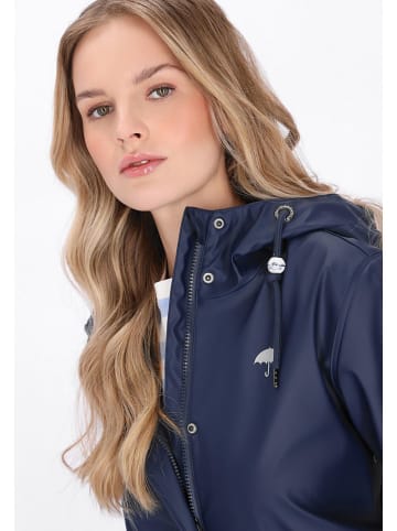 Schmuddelwedda Płaszcz przeciwdeszczowy w kolorze granatowym