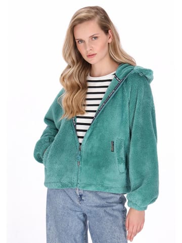 Schmuddelwedda Kurtka polarowa w kolorze turkusowym