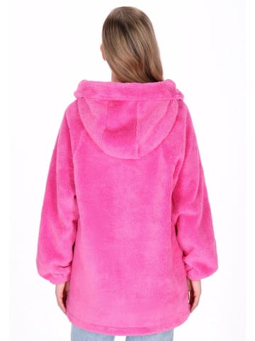 Schmuddelwedda Płaszcz polarowy w kolorze różowym