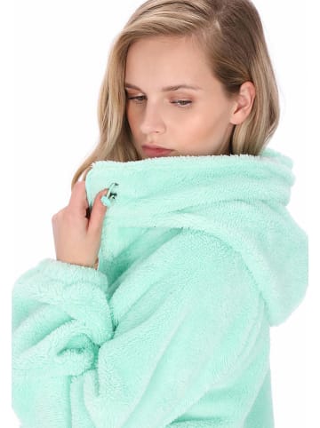 Schmuddelwedda Fleece-Mantel in Mint