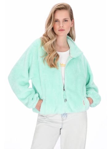 Schmuddelwedda Kurtka polarowa w kolorze miętowym