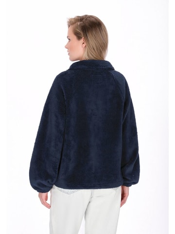 Schmuddelwedda Fleece vest donkerblauw