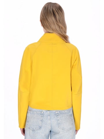 Schmuddelwedda Softshelljacke in Gelb