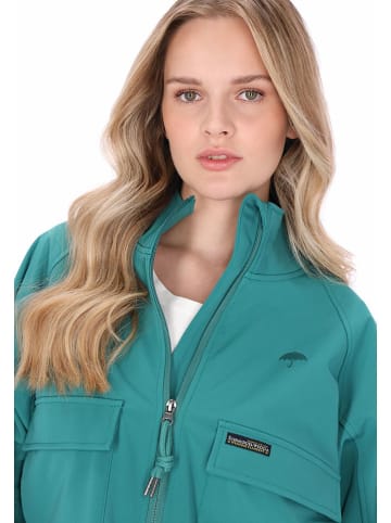 Schmuddelwedda Softshelljas turquoise