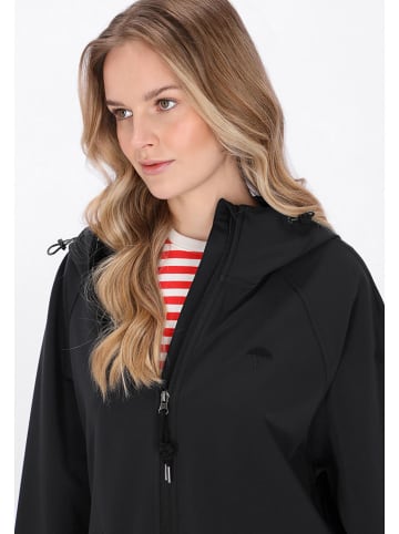 Schmuddelwedda Softshell-Mantel in Schwarz