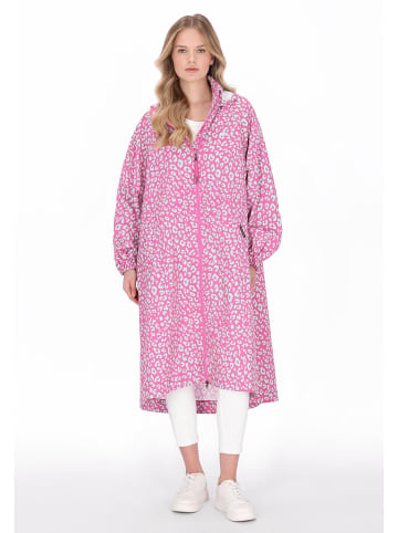 Schmuddelwedda Regenmantel turquoise/lichtroze