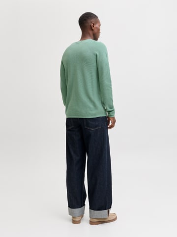 Jack & Jones Sweter "Hill" w kolorze zielonym