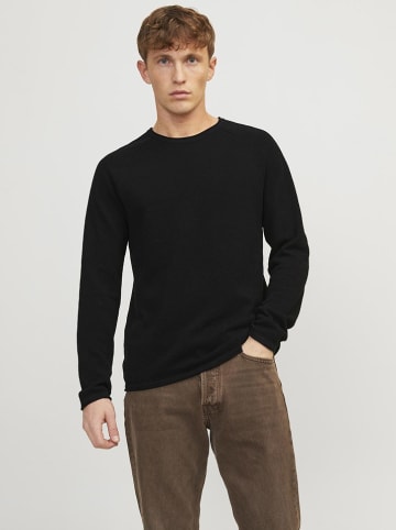 Jack & Jones Sweter w kolorze czarnym