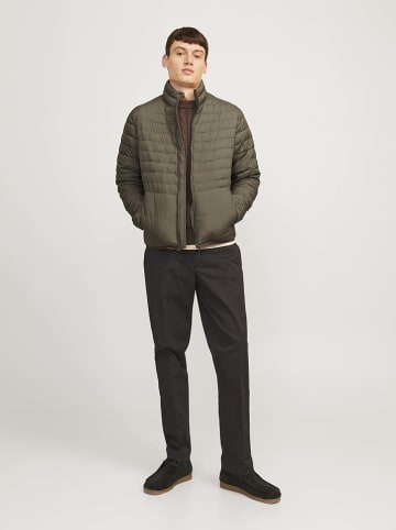 Jack & Jones Kurtka pikowana "Estate" w kolorze khaki