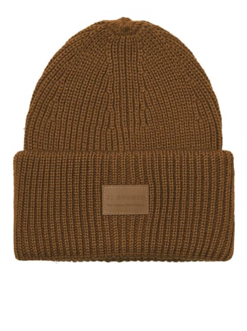 Jack & Jones Czapka w kolorze jasnobrązowym