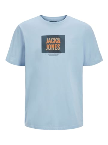 Jack & Jones Koszulki (3 szt.) w kolorze niebiesko-zielonym