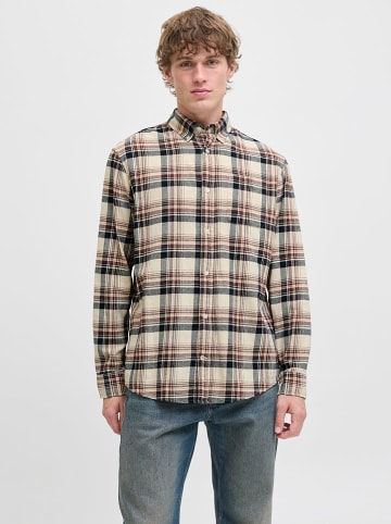 Jack & Jones Koszula "Classic" w kolorze beżowym