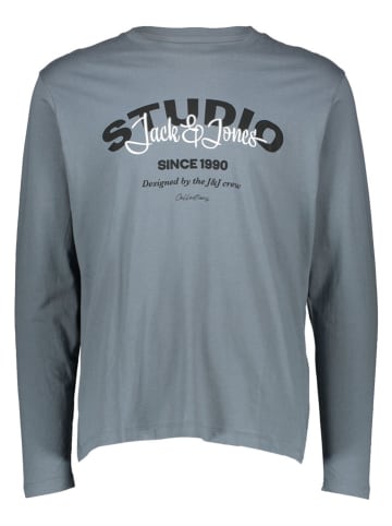 Jack & Jones Longsleeve "Yuki" in Grau