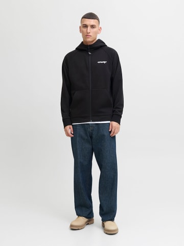 Jack & Jones Sweatjacke in Schwarz