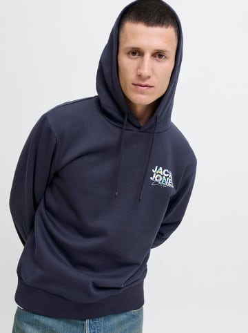 Jack & Jones Hoodie "Geplas" in Dunkelblau