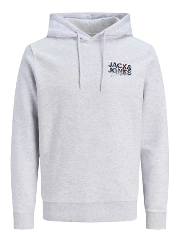 Jack & Jones Hoodie "Geplas" grijs