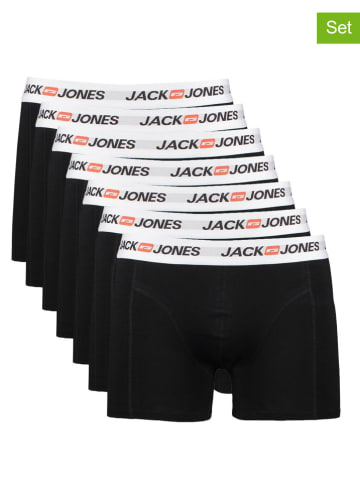 Jack & Jones 7er-Set: Boxershorts in Schwarz