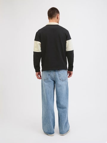 Jack & Jones Sweatshirt zwart/crème