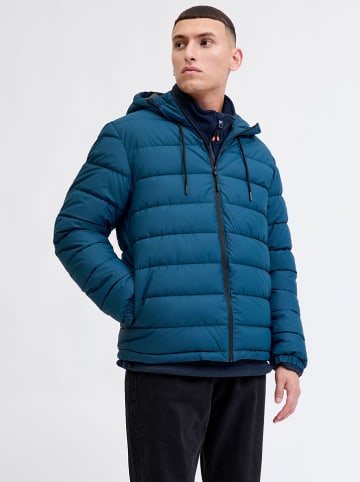 Jack & Jones Doorgestikte jas blauw