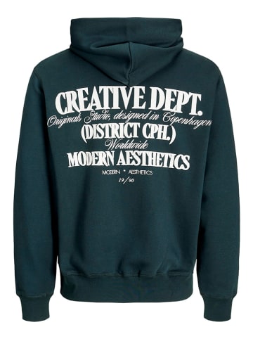 Jack & Jones Hoodie donkergroen