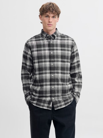 Jack & Jones Blouse - regular fit - grijs
