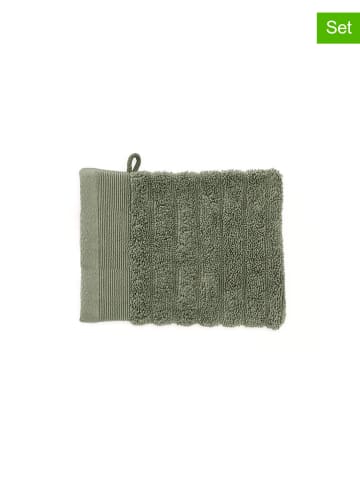 HNL 3er-Set: Waschlappen "Prestige" in Khaki