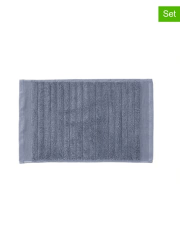 Heckett Lane 6er-Set: Waschlappen ''Prestige'' in Blau