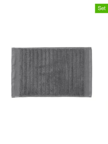 Heckett Lane 6er-Set: Waschlappen ''Prestige'' in Anthrazit
