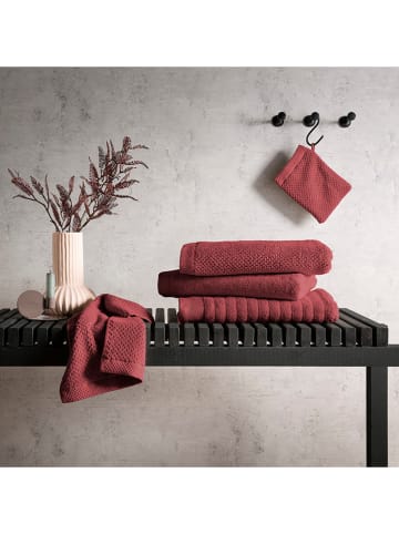 HNL Badhanddoek "Prestige" rood