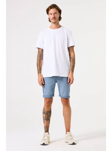 Garcia Spijkershort lichtblauw