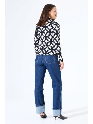 Garcia Longsleeve zwart/crème