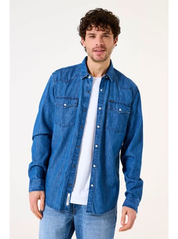 Garcia Spijkerblouse blauw