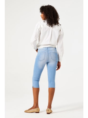 Garcia Jeans-Caprihose - Skinny fit - in Hellblau