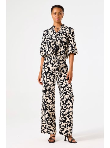 Garcia Broek crème/zwart