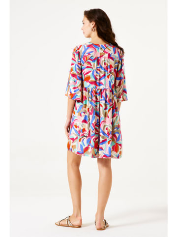 Garcia Jurk crème/meerkleurig