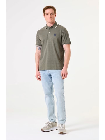 Garcia Koszulka polo w kolorze khaki
