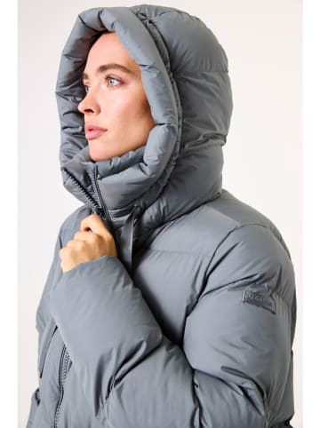 Garcia Płaszcz zimowy w kolorze szarym