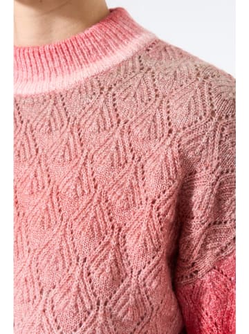 Garcia Sweter w kolorze koralowo-jasnoróżowym