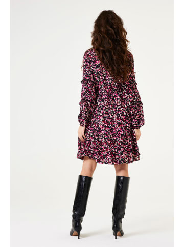 Garcia Jurk roze/zwart