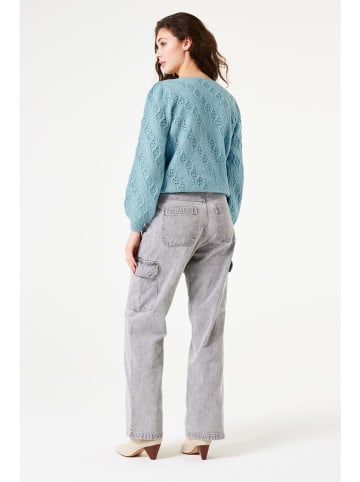 Garcia Sweter w kolorze turkusowym