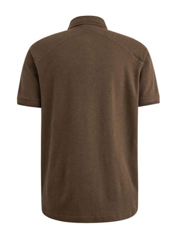 CAST IRON Poloshirt bruin