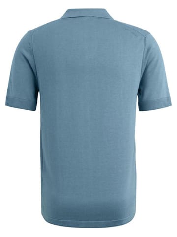 CAST IRON Poloshirt blauw