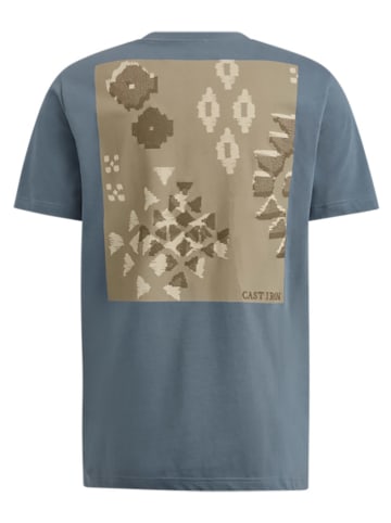 CAST IRON Shirt in Blau