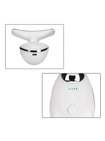 DAM Ultrasoon gezichts- en nekmassageapparaat wit